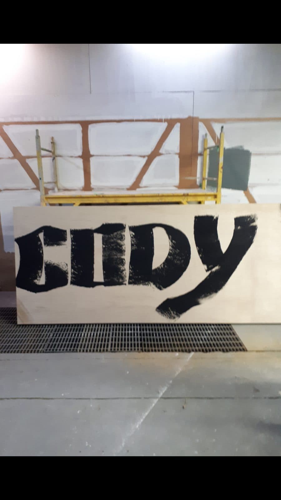 Custom Sign Work — Specialty painting project by CNC Painting